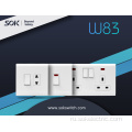 Розетка British Wall 1Gang BS Socket Outlet